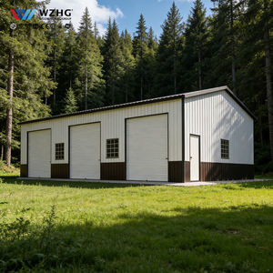 Entrepôt d'usine à structure en acier durable à grande portée, durée de vie de 50 ans, résistance au vent de 200 km/h, garantie de plus de 5 ans - Direct usine - Product Image 1