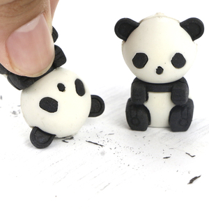 Soododo Tùy Chỉnh Mini Dễ Thương Tpr Văn Phòng Phẩm Phim Hoạt Hình Hình Dạng Ưa Thích Trường Bụi Bẩn Bút Chì 3D Động Vật Cao Su Kawaii Mèo Và Gấu Trúc Tẩy - Product Image 4