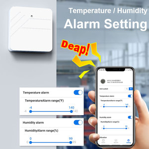 Moniteur en plastique intelligent de capteur d'humidité de la température numérique sans fil de Bluetooth pour la maison de suivi d'application à distance de bureau de chambre d'enfant - Product Image 4