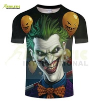 Camisetas de Hombre al por Mayor con Envío Gratuito, de Satén Transpirable para Otoño, Ajuste Cómodo, Tallas Grandes, Personalizadas con Estampado de Aves en 3D, Estilo Hip Hop