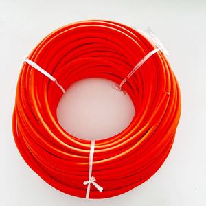 Arnés de cableado naranja 2x12AWG con aislamiento de goma de nailon de PVC PTFE para electrónica UL1015 UL2464 - Product Image 1