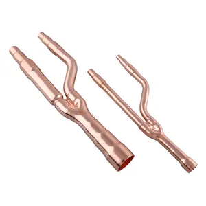 Hailiang Daikin copper refnet joint for daikin vrv refnet branch piping kit red copper branch pipe for vrv air con