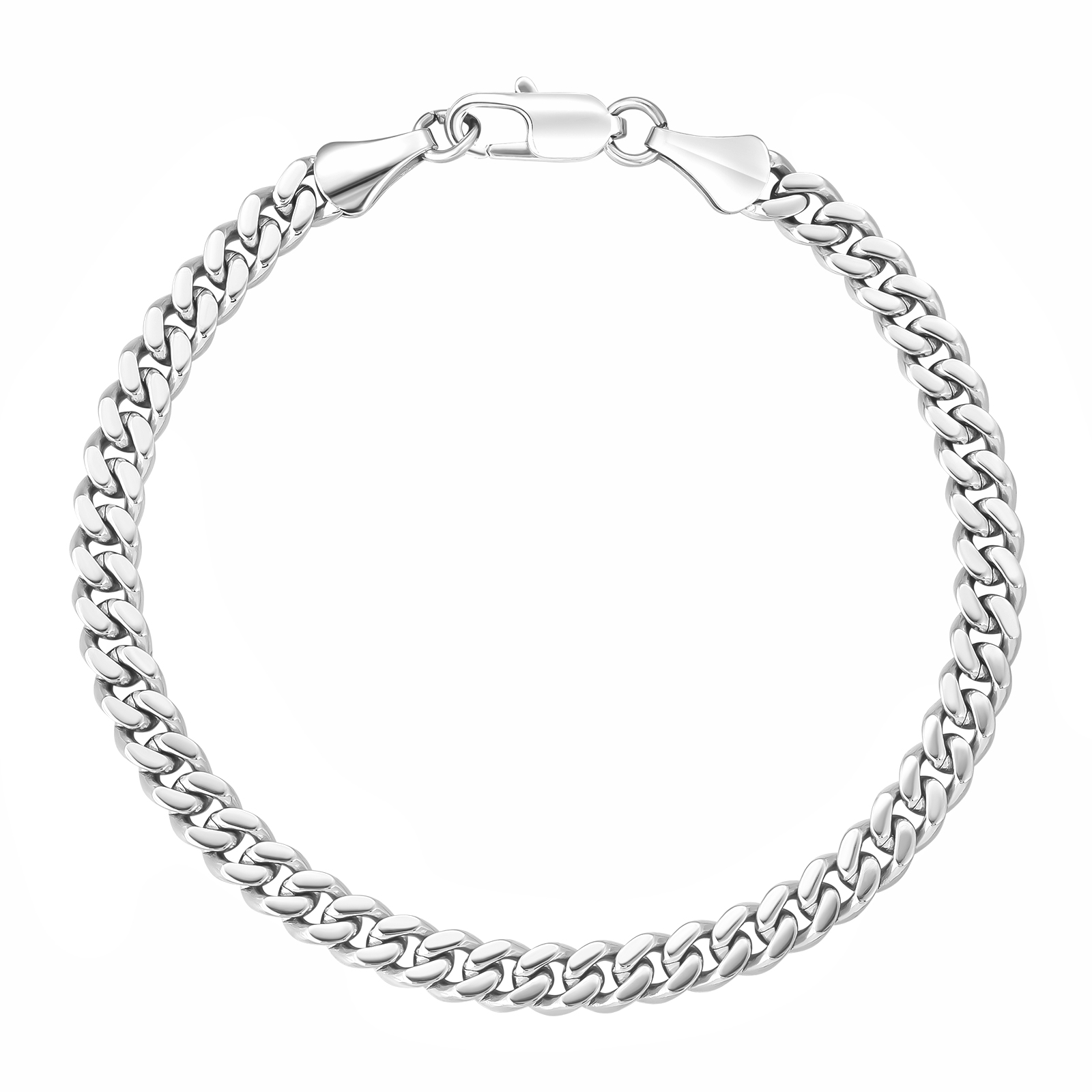 Bracciale in argento da 5 mm