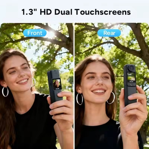 Cámara de acción <span class=keywords><strong>C300</strong></span> 4k 30fps 20mp con pantallas táctiles duales, antivibración de 6 ejes, resistente al agua hasta 30m, Wi-Fi de doble banda para vlogs al aire libre. - Product Image 6