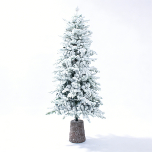 Árbol <span class=keywords><strong>de</strong></span> <span class=keywords><strong>Navidad</strong></span> Artificial Preiluminado <span class=keywords><strong>de</strong></span> PVC <span class=keywords><strong>Completo</strong></span> con Efecto <span class=keywords><strong>de</strong></span> Nieve <span class=keywords><strong>de</strong></span> 4 pies, 6 pies, 7 pies, 7.5 pies y 10 pies para Decoración - Product Image 3