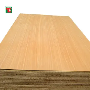 4X8 2.5毫米桃花心木切片天然家具等级Sapele 3毫米木饰面胶合板，用于木家具和装饰