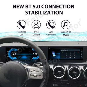 Radio de Coche Foforfor con Pantalla Dual de 12.3 Pulgadas Android 13, Navegación GPS con Panel Digital para <span class=keywords><strong>Mercedes</strong></span>-Benz <span class=keywords><strong>A180</strong></span> 2017-2020, <span class=keywords><strong>Carplay</strong></span> - Product Image 4