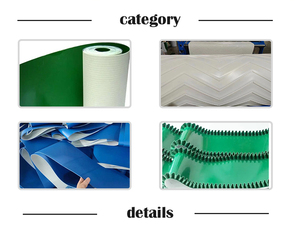 حزام ناقل مطاطي من البي في سي مقاوم للتمزق وشديد التحمل، مبيعات ساخنة من المصنع - Product Image 3