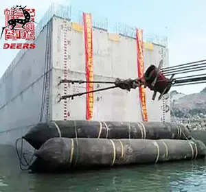 Chinese Supplier Durable Inflatable Rubber Ship Airbag For Boat Launching