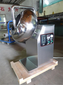 Máquina de recubrimiento de maní Simple de 400mm, máquina automática de recubrimiento de chocolate con fechas, máquina de recubrimiento de caramelo de azúcar de maní - Product Image 5