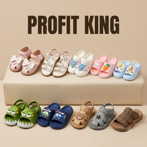 Sandales pour enfants Profit King, lot mixte, motifs colorés, semelles souples, chaussures d'été pour enfants, qualité supérieure, fabriqué en Chine - Product Image 6