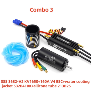 Ensemble combo moteur/contrôleur de vitesse électrique TFL 36 -V2 Series ESC 3660 3682 SSS Motor <span class=keywords><strong>Hobbywing</strong></span> <span class=keywords><strong>120A</strong></span> V3/160A V4 RTR Refroidissement par eau - Product Image 5