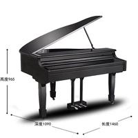 Piano Digital dengan Keyboard Aksi Palu 88 Tombol Grand Piano Digital Putih Grand Piano Digital