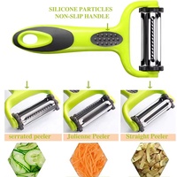 Éminceurs et trancheurs manuels pour légumes, pour usage en cuisine, en PP+acier inoxydable durable, pour pommes de terre, oranges, carottes