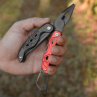 Couteau d'extérieur portable EDC 11-en-1 personnalisable OEM Multitool pour le camping, y compris ouvre-bouteille, qualité bricolage