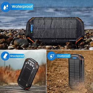 <span class=keywords><strong>5kw</strong></span> 50000mAh 36800mAh 30000mAh Cargador Solar Impermeable Chargeur Power Bank Solaire - Product Image 4