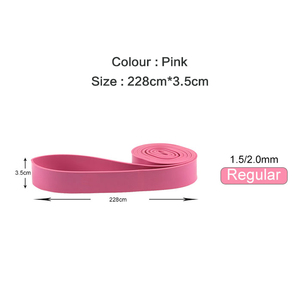 Bandes de Résistance Longues pour Yoga, Pilates, Ballet, Étirements des Jambes, Exercices à Domicile, Fitness Personnalisé - Product Image 5