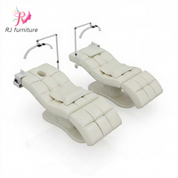 Tables de massage faciales courbes électriques intelligentes RONGJIA, lits de beauté pour extensions de cils, mobilier de salon
