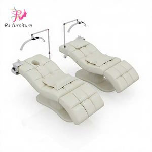 Camas de masaje facial curvas eléctricas inteligentes RONGJIA, camas de belleza para extensiones de pestañas, muebles para salón de belleza - Product Image 5