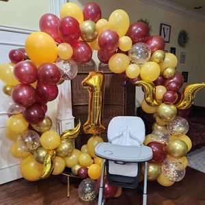 Harry Magic Wizard Trường Đảng Trang Trí Latex Mùa Thu Bóng Garland Kit Sinh Nhật Chủ Đề Vòm Nguồn Cung Cấp - Product Image 2