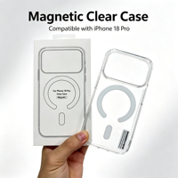 Casing HP Magnetik Transparan Grosir untuk iPhone 18 / 18 Pro / 18 Pro Max Langsung dari Pabrik Anti Benturan