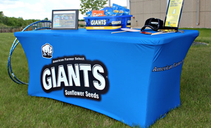 Số 1 khuyến mại tổ chức sự kiện tùy chỉnh in bảng quảng cáo bao gồm draped được trang bị 4ft 5ft 6ft 8ft bảng Runner thương mại hiển thị bảng vải - Product Image 4