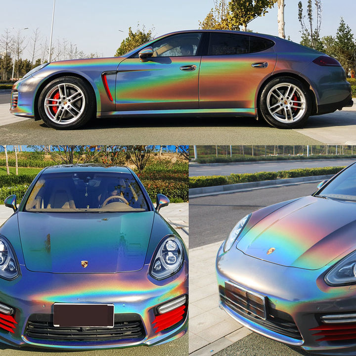 Colorful laser black