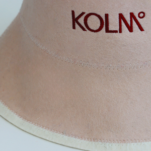 Chapeau de sauna en feutre de laine mérinos avec logo de marque personnalisable, bonnet de douche améliorant la tenue des cheveux, chapeau de sauna protecteur pour les cheveux - Product Image 4