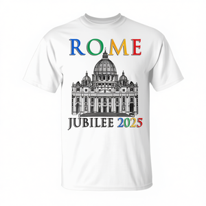 Camiseta del Vaticano del Jubileo de Roma 2025, Peregrinos de la Esperanza - Product Image 2