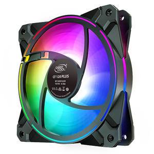 Deepcool CF120 PLUS WH-<span class=keywords><strong>3</strong></span> en 1 avec contrôleur et concentrateur Ventilateur de boîtier 120 mm pour refroidissement Refroidisseur RGB Boîtier PC Ventilateur PWM - Product Image 2