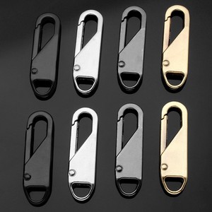 Tirette de fermeture éclair en métal, fermoir rectangulaire durable, remplacement universel pour vestes, manteaux, sacs - Product Image 2