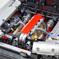 Guly 10620, Bloques de Construcción de Auto Deportivo a Escala 1:8, 5268 Piezas, ABS, MOC, Kit de Modelo Técnico de Carreras para Mayores de 14 Años, Regalo de Navidad