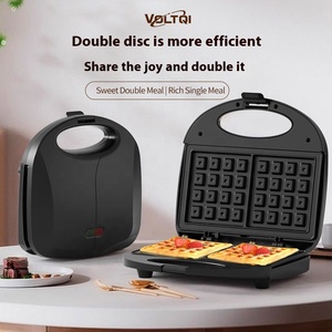 Moule à double cuisson direct d'usine Mini <span class=keywords><strong>gaufrier</strong></span> beignet Sandwich Maker Machine à petit-déjeuner multifonctionnelle Boutique Gaufriers - Product Image 2