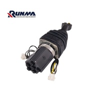 Commande de pilote de soupape hydraulique de joystick industriel réduisant la pression actionnée pour le chargeur