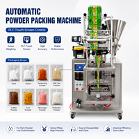 Machine de pesage, de remplissage et d'emballage automatique multifonctionnelle à vis inclinée pour poudre, idéale pour les épices chiliennes et l'emballage en cuisine