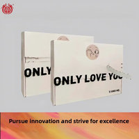 Boîtes cadeaux rectangulaires en carton personnalisées avec pelliculage mat, emballage e-commerce pour petites commandes avec logo, fermeture éclair sur mesure