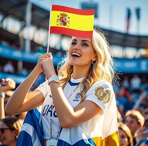 Bandera de España para Agitar con <span class=keywords><strong>la</strong></span> Mano, 11.8*7.8 Pulgadas, 20 Piezas, Bandera Deportiva para Eventos de Fútbol de <span class=keywords><strong>la</strong></span> <span class=keywords><strong>Liga</strong></span> - Product Image 1
