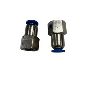 Conector Recto F E S T O QSF-1/4-6 100% Nuevo, Rosca Interna Hembra G1/4, Conexión a Presión - Product Image 1