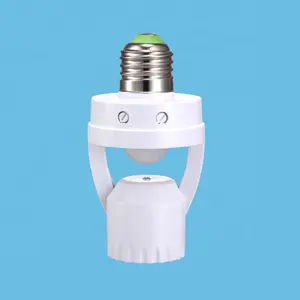 Portable Fancy Mini ST451 E27 Bulb Holder Infrared Motion Sensor Holder Ceiling lamp Holder