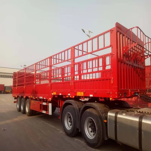 ZHONGSHENGTIANQI 2 & 3 essieux élevage semi-remorque 150 KG charge utile pour le transport d'entrepôt agricole conception de clôture latérale durable - Product Image 4