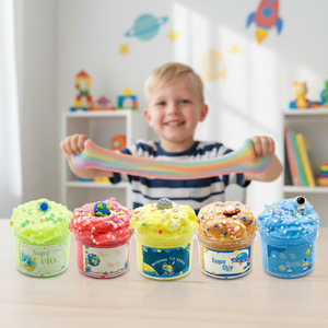 Kit de Slime de Mantequilla al por Mayor OEM/ODM, Recuerdos para Fiestas Infantiles, Juguete Antiestrés, Juguetes para Bolsas de Regalo, Rellenos para Calcetines de Navidad - Product Image 4