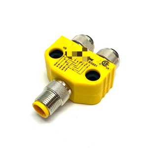 Kabel Vb2-fsm 4.5/2fkm 4.5/s651 <span class=keywords><strong>2</strong></span>-branch M12 Eurofast U0098-<span class=keywords><strong>2</strong></span> Baru Original Ready Stock Otomasi Industri Pac Dedicat - Product Image 1