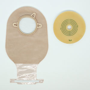 نظام كيس فغر قابل للتصريف من قطعتين مع فلتر كربون نشط وطبقة هيدروكولويد للبشرة - Product Image 2