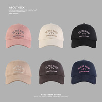 Gorras de Béisbol Unisex Ajustables Bordadas a Mano con Logotipo Personalizado - 100% Algodón