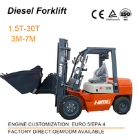 Chariot élévateur diesel 3,5 tonnes, chariot élévateur robuste neuf pour extérieur 3 tonnes 5 tonnes, moteur fiable, Montacargas à vendre, prix chariot élévateur