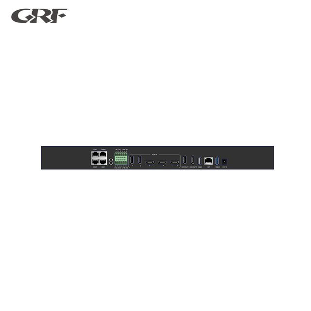 Embedded 4K Recording Server with H.264/H.265 Codec & Multi-Output