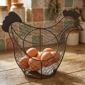 ที่วางไข่ไก่แบบตาข่ายโลหะรักษ์โลก - Product Image 2
