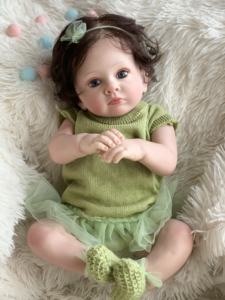 R & B Reborn bébé poupées moules réaliste fille noire Silicone nouveau-né chine pouces gratuit que <span class=keywords><strong>pipi</strong></span> jumeaux 100 <span class=keywords><strong>poupée</strong></span> - Product Image 2