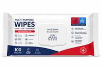 Lingettes nettoyantes multifonctionnelles Lingettes nettoyantes tout usage Logo personnalisé Lingettes humides extra épaisses