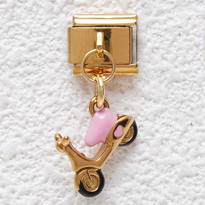 Modular DIY Stainless Steel Charm Bracelet Pendant Set Cartoon Design Unisex Gift Accessory Yiwu Origin - Product Image 3